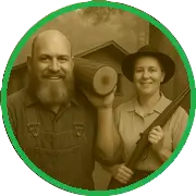 Old fashioned Appalchian hospitality at the Perfectly Imperfect Cabin