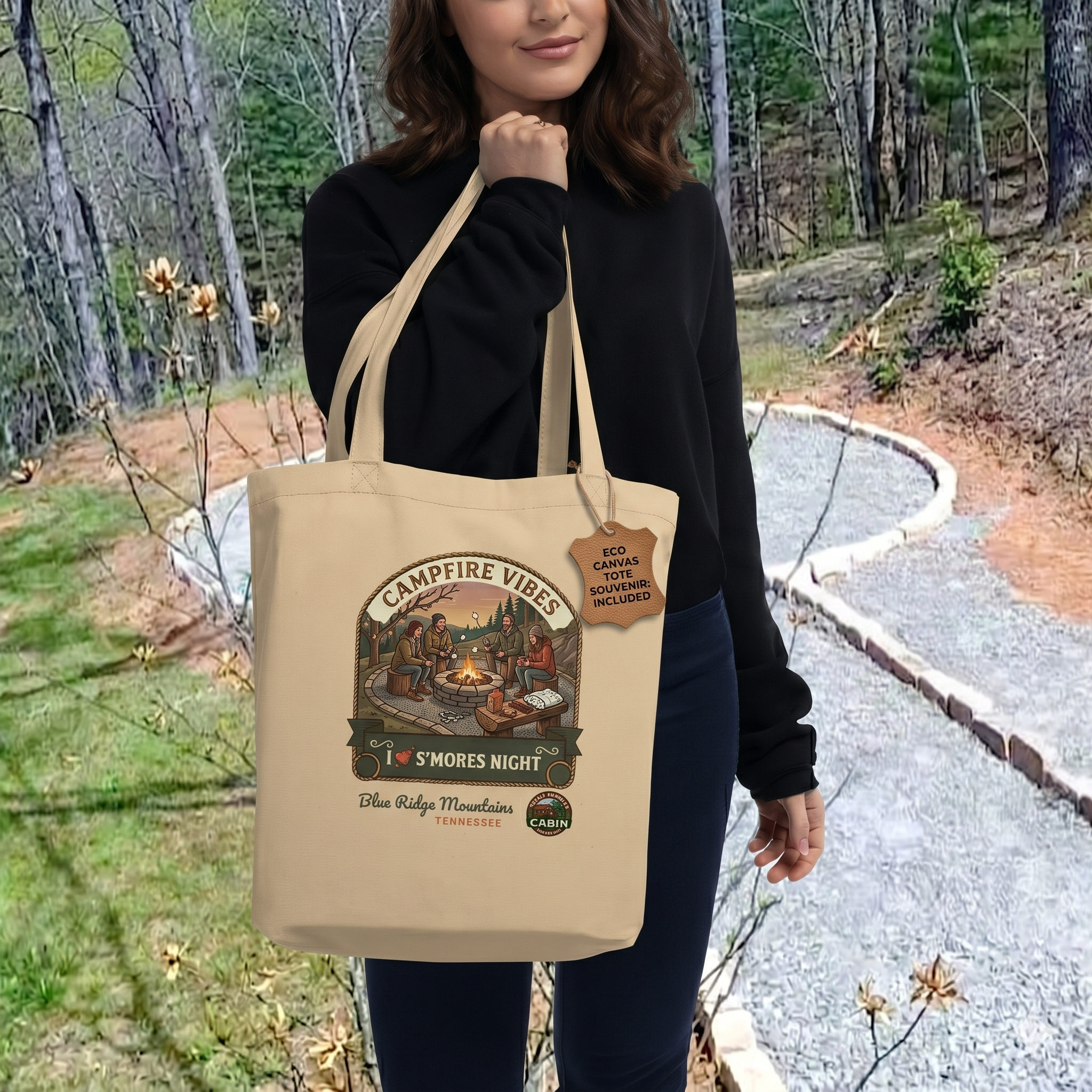 Campfire Vibes Eco Tote