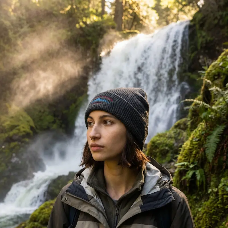 Horizon Waffle Beanie - Cherokee National Forest Gear