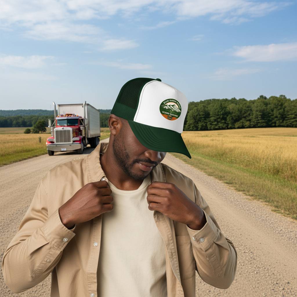 Retro Foam Trucker Hat | Blue Ridge Bound
