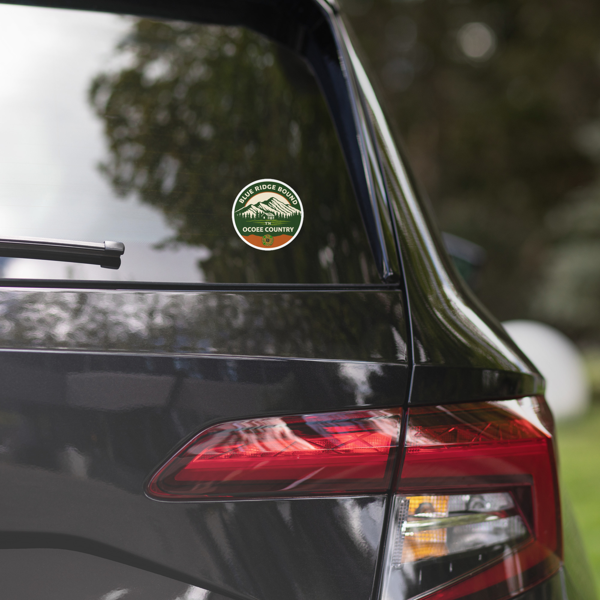 Blue Ridge Bound | Round Sticker