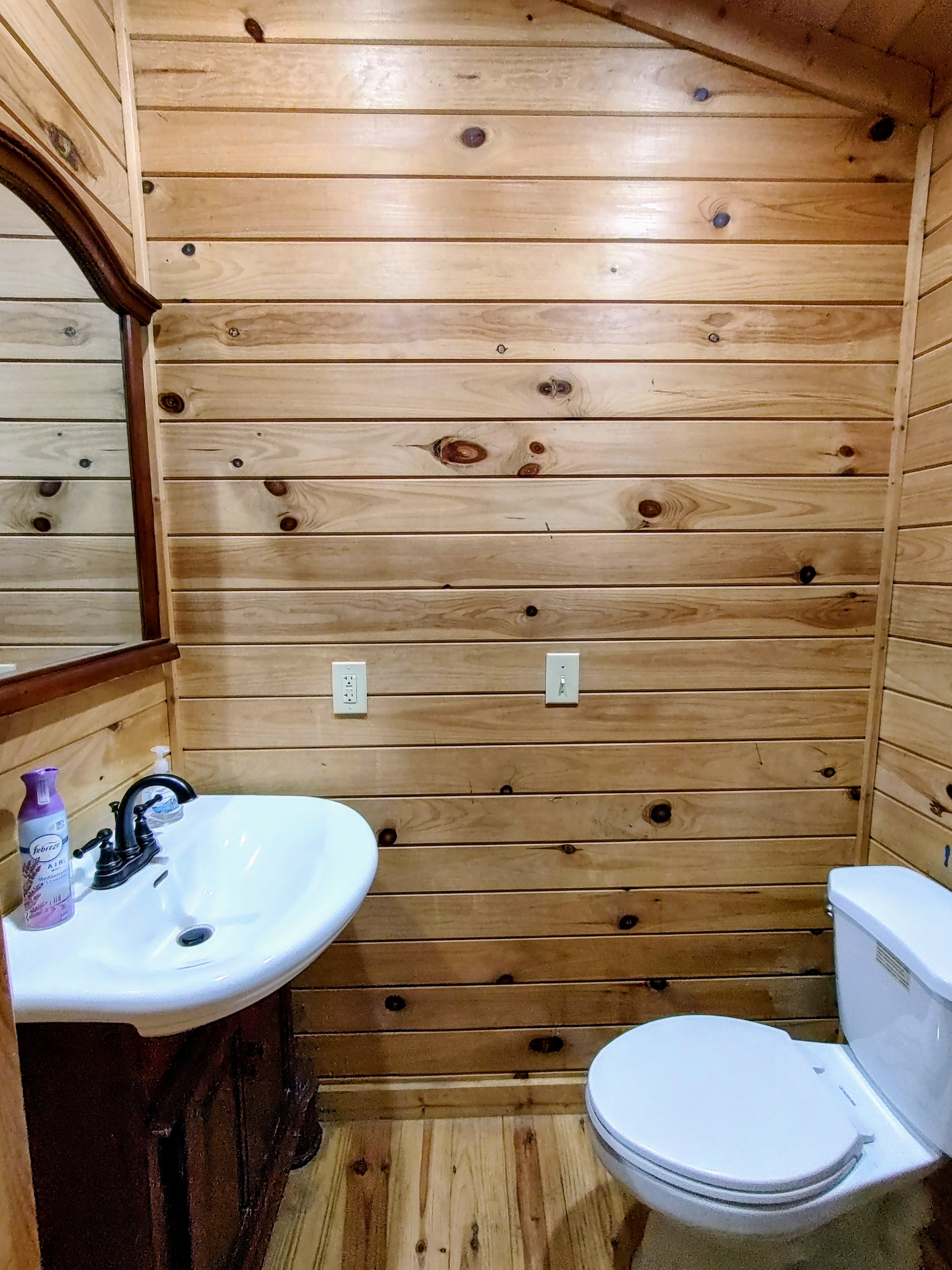 Rustic Cabin Half Bath