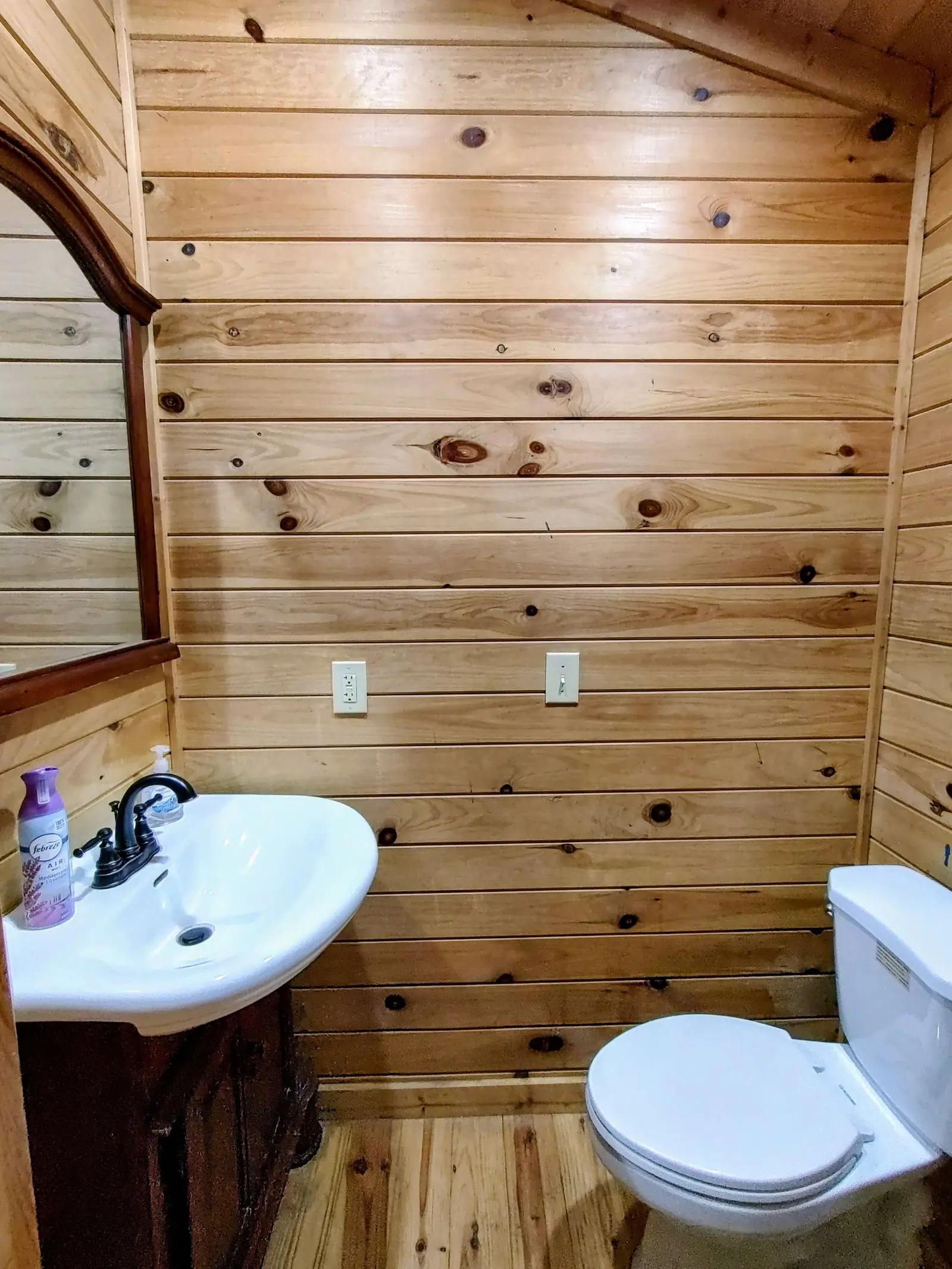 Rustic Cabin Half Bath